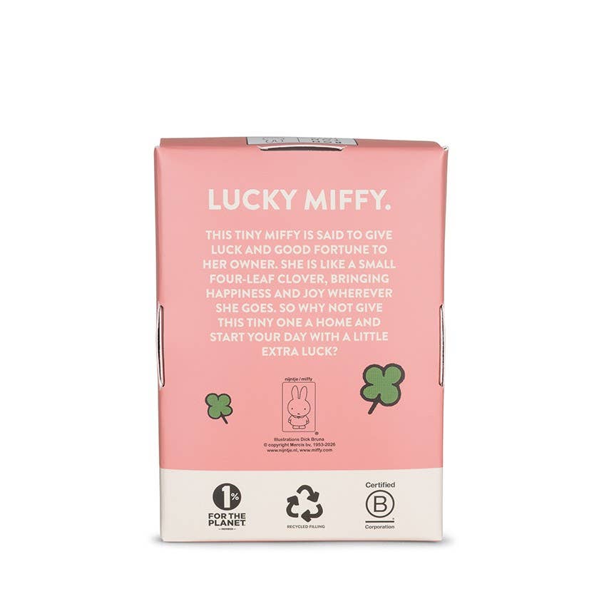 Bon Ton Toys Miffy Lucky Charm Pink in Giftbox 10cm