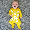 Eggshausted Baby Sleepsuit