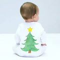 Christmas Tree Baby Sleepsuit