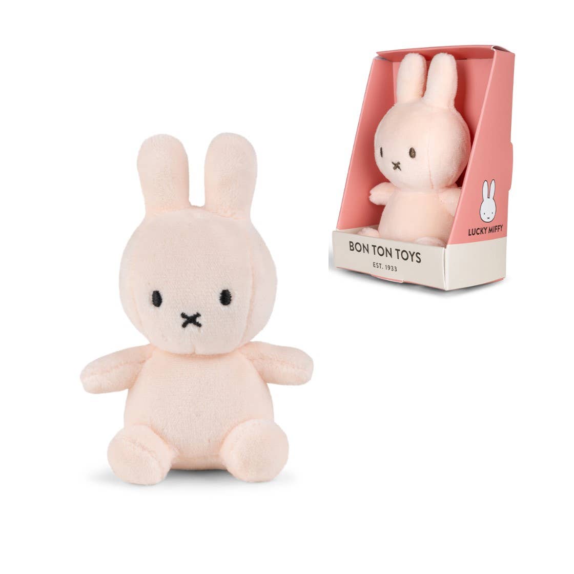 Bon Ton Toys Miffy Lucky Charm Pink in Giftbox 10cm