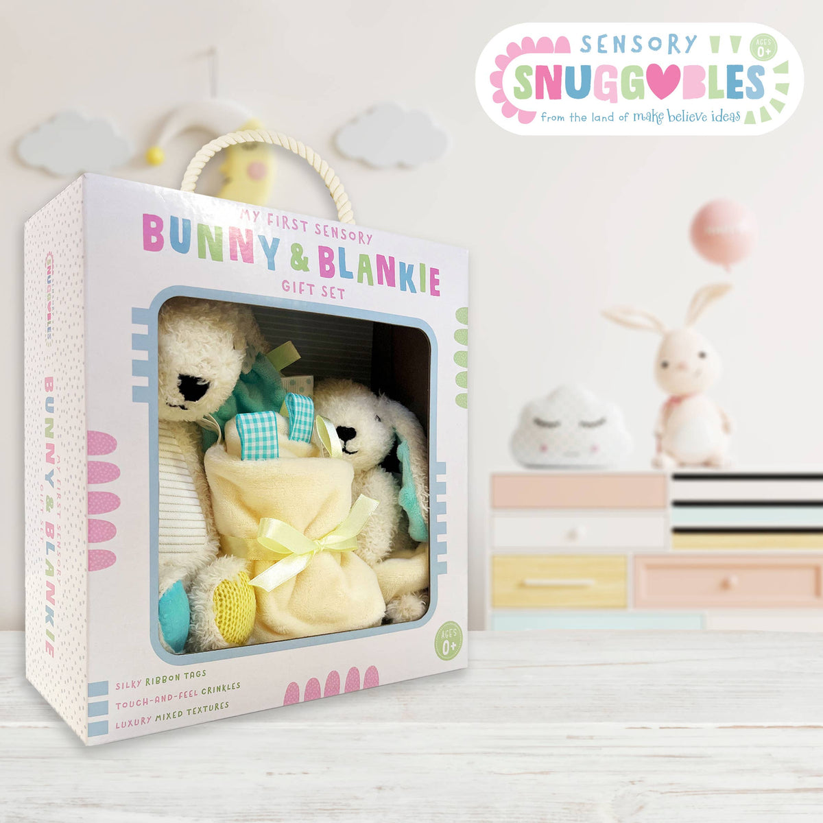 My First Snuggables Bunny Gift Set